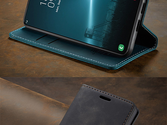 Samsung Galaxy S22+ 5G Retro Flip Leather Case