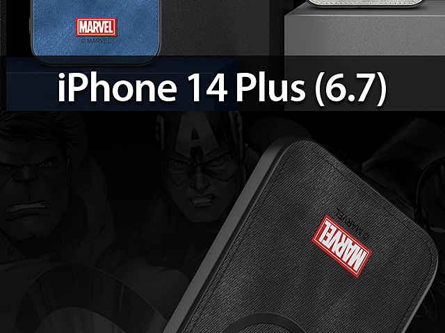 Marvel Series Fabric TPU Case for iPhone 14 Plus (6.7)