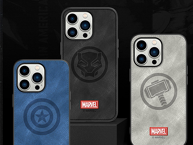 Marvel Series Fabric TPU Case for iPhone 14 Pro (6.1)