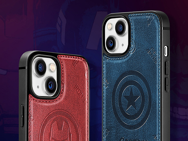 Marvel Series Leather TPU Case for iPhone 14 Pro (6.1)