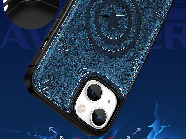 Marvel Series Leather TPU Case for iPhone 14 Pro (6.1)