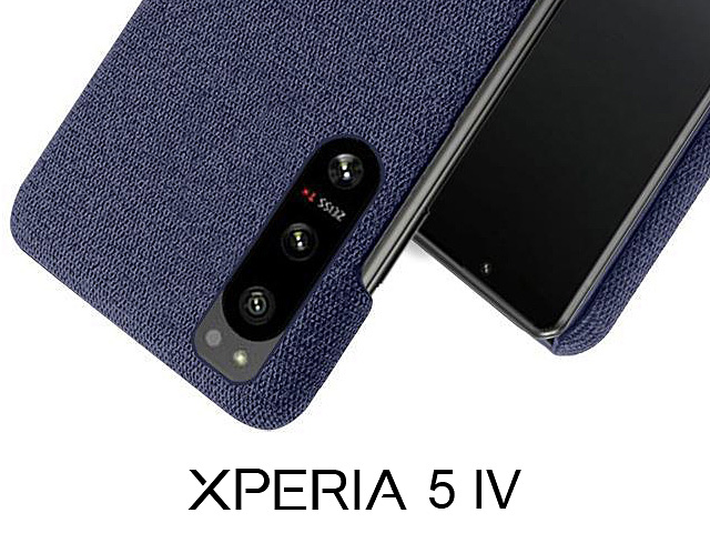 Sony Xperia 5 IV Fabric Canvas Back Case