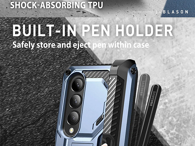 i-Blason Armorbox Case (Metallic Blue) for Samsung Galaxy Z Fold4