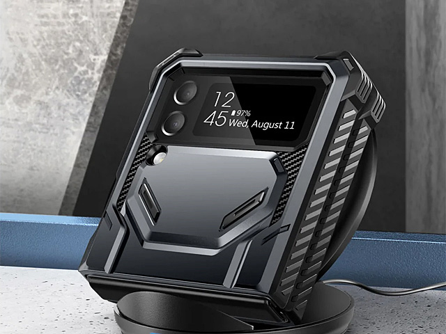 i-Blason Armorbox Case (Black) for Samsung Galaxy Z Flip4