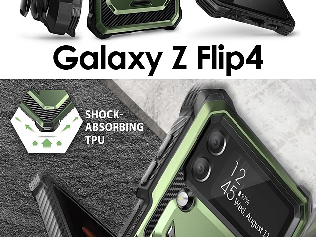 i-Blason Armorbox Case (Dark Green) for Samsung Galaxy Z Flip4