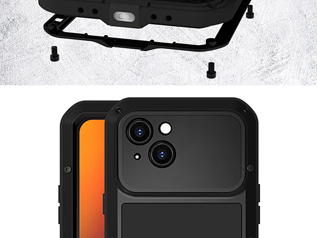 LOVE MEI iPhone 14 Plus (6.7) Powerful Bumper Case
