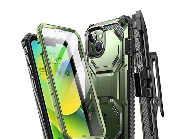 i-Blason Armorbox Case (Dark Green) for iPhone 14 (6.1)