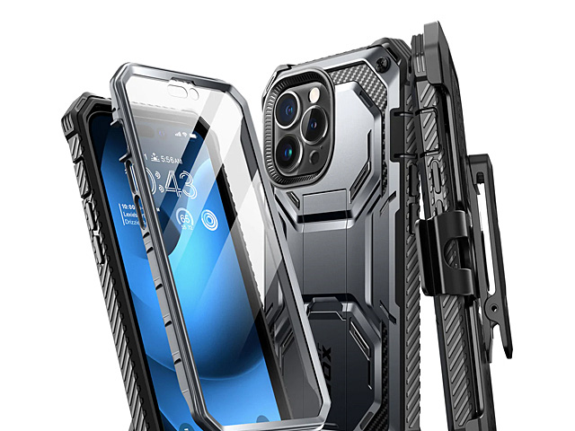i-Blason Armorbox Case (Black) for iPhone 14 Pro Max (6.7)