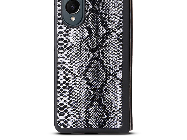 Samsung Galaxy Z Fold4 Faux Snake Skin Back Case
