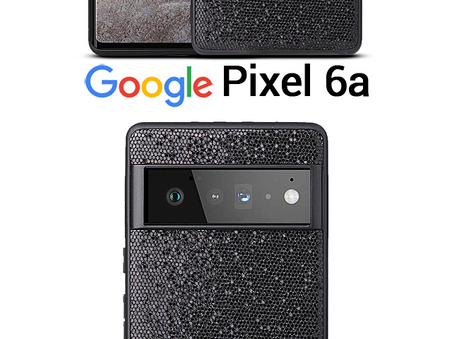 Google Pixel 6a Glitter Plastic Hard Case