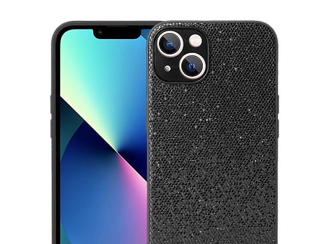 iPhone 14 (6.1) Glitter Plastic Hard Case