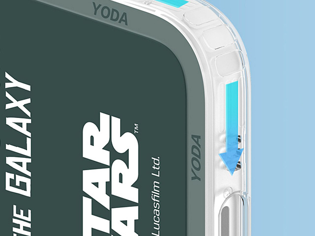 Star Wars Series Transparent Soft Case for iPhone 14 Plus (6.7)