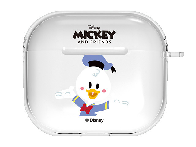 Disney Jumping Clear Series AirPods 1/2 Case - Donald Duck
