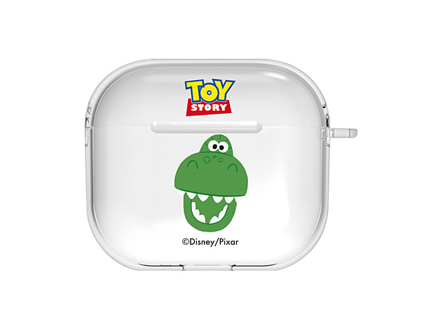 Disney Toy Story Funny Clear Series AirPods Case - Rex