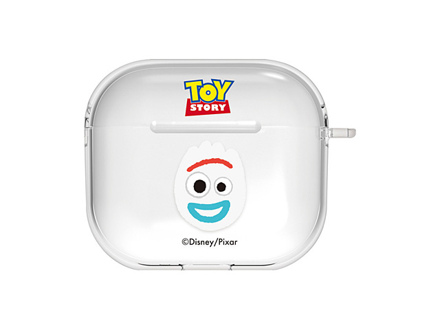 Disney Toy Story Funny Clear Series AirPods Case - Forky
