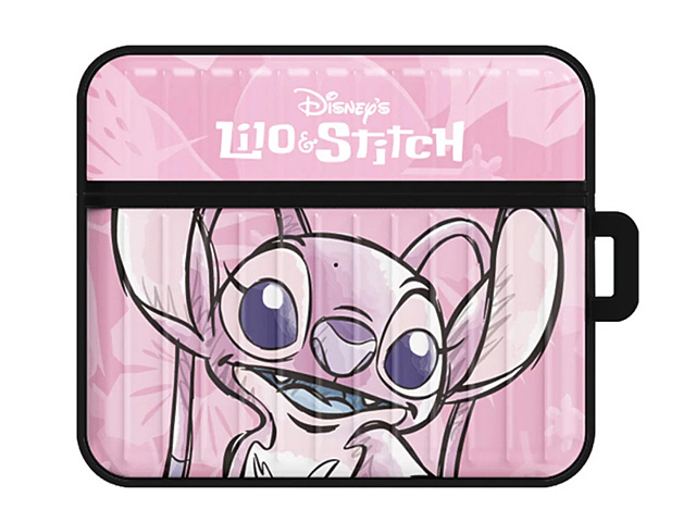 Disney Stitch Pastel Armor Series AirPods Case - Pink