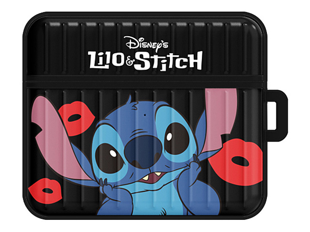 Disney Stitch Black Armor Series AirPods Case - Heart