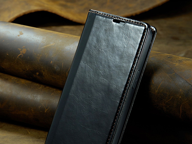 iPhone 14 Plus (6.7) Magnetic Flip Leather Wallet Case