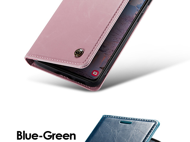 Samsung Galaxy S23+ Magnetic Flip Leather Wallet Case