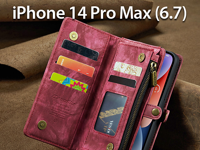 iPhone 14 Pro Max (6.7) Diary Wallet Folio Case