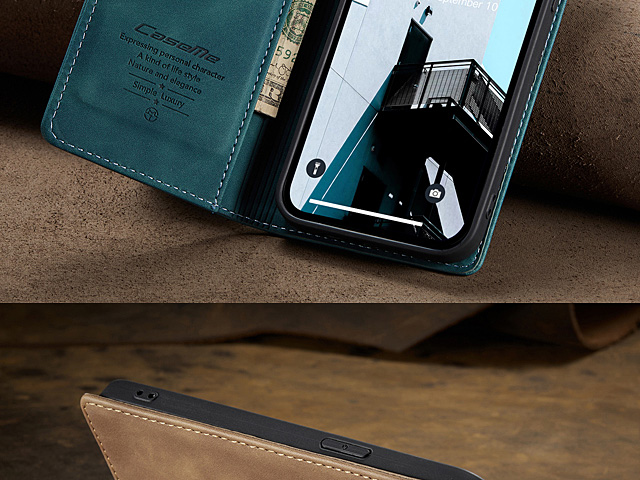 iPhone 14 Pro (6.1) Retro Flip Leather Case