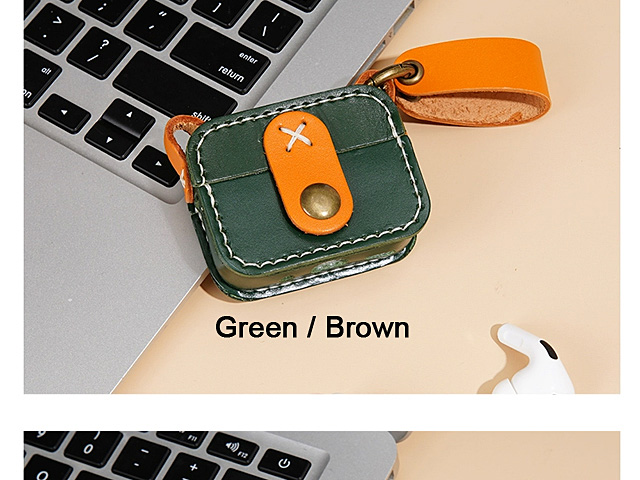 AirPods Genuine Leather Bag Case