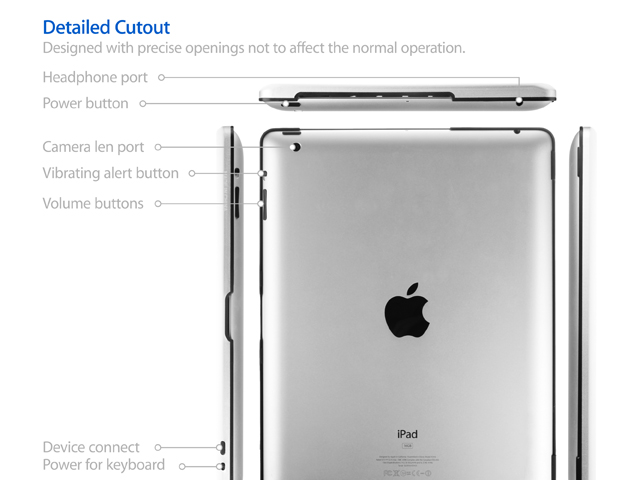 UltraBook for iPad 2 / 3 / 4