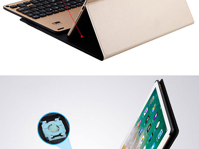 iPad Pro 10.5 Bluetooth Aluminum Keyboard Case