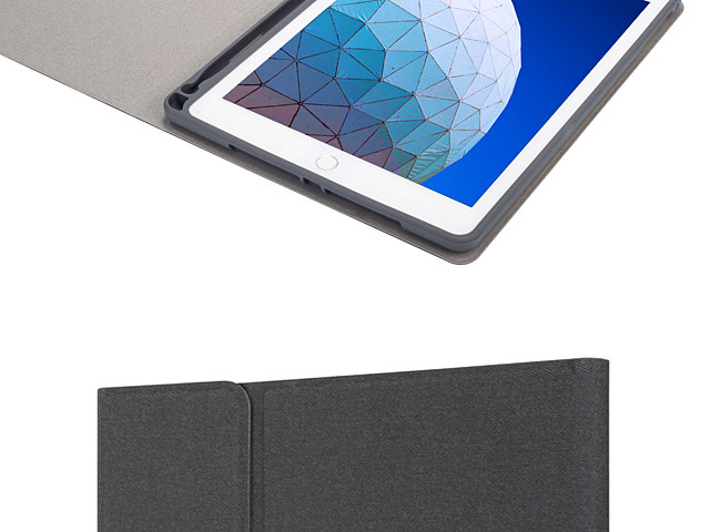 iPad Air (2019) Bluetooth Keyboard Case with Apple Pencil Holder