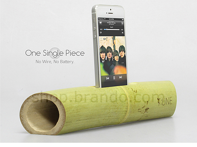 iPhone 5s / SE Natural Bamboo Speaker
