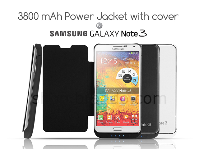 Power Jacket with For Samsung Note -