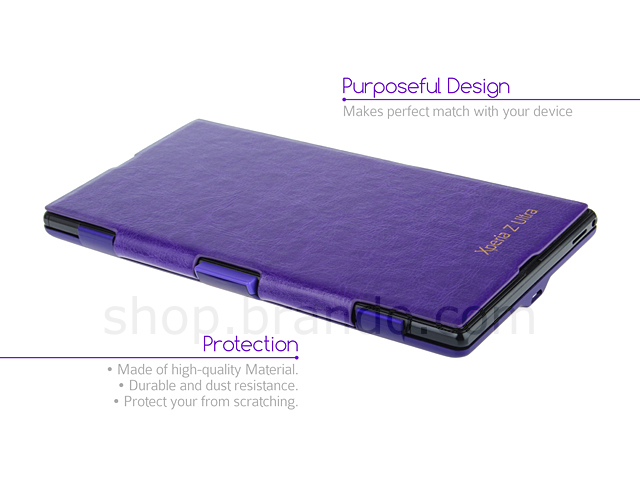 Absurd Het is de bedoeling dat Vergissing Power Case with cover For Sony Xperia Z Ultra - 4500mAh (Purple Edition)