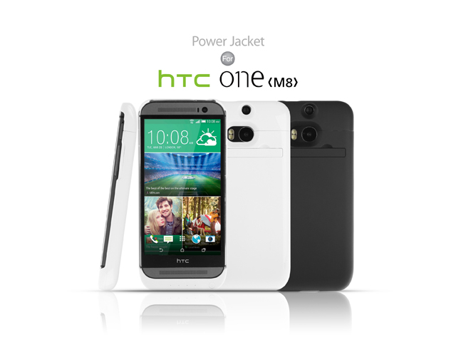 Power Jacket For HTC One (M8) - 3200mAh