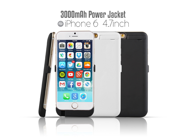 Power Jacket For iPhone 6 / 6s - 3000mAh
