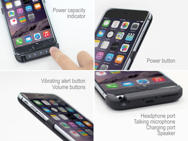 Power Jacket For iPhone 6 Plus / 6s Plus - 4200mAh