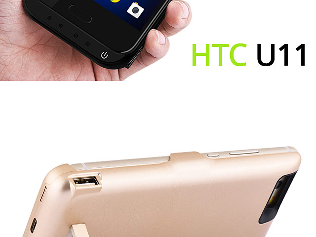 Power Jacket For HTC U11 - 10000mAh
