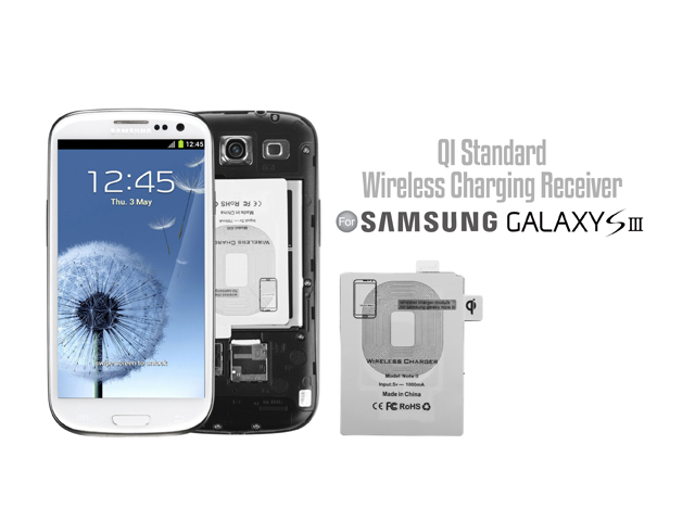 QI Standard Wireless Charging Receiver for Samsng Galaxy S III I9300
