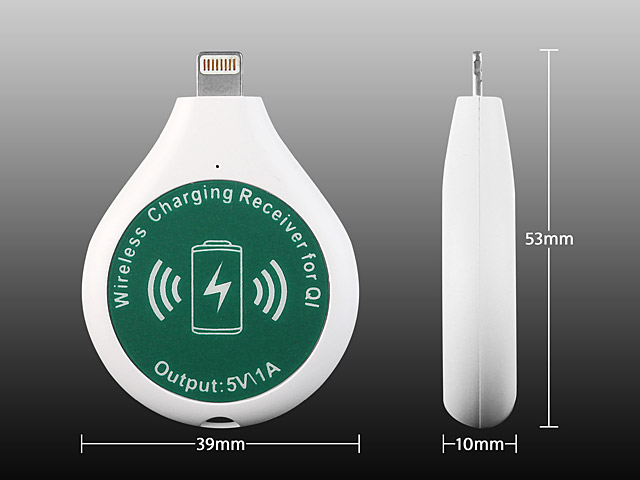 QI Standard Lightning Wireless Charger Receiver