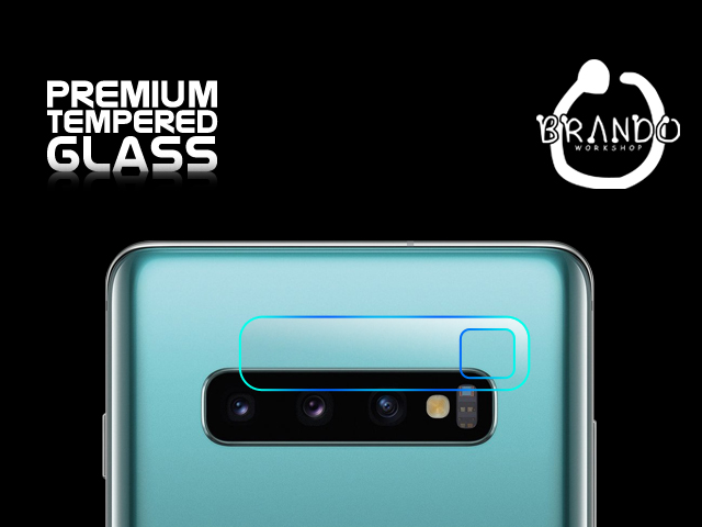 Brando Workshop Premium Tempered Glass Protector (Samsung Galaxy S10+ - Rear Camera)