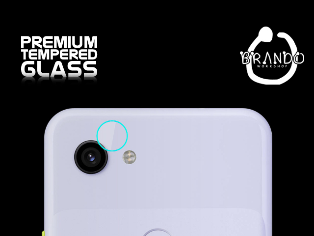 Brando Workshop Premium Tempered Glass Protector (Google Pixel 3a XL - Rear Camera)