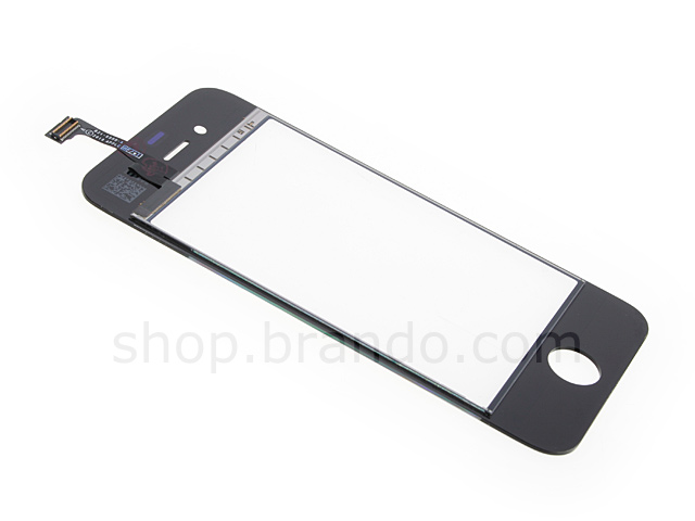 iPhone 4 Replacement Digitizer / Touch Panel with Glass Lens - Black