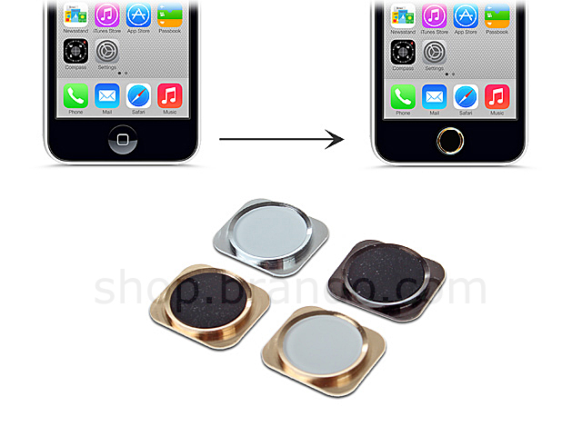 iPhone 5 / 5c Replacement Home Button (Faux iPhone 5s)