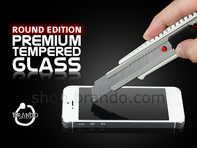 Brando Workshop Premium Tempered Glass Protector (Rounded Edition) (HTC One Max)