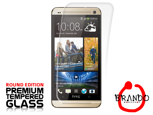Brando Workshop Premium Tempered Glass Protector (Rounded Edition) (HTC One (M8))
