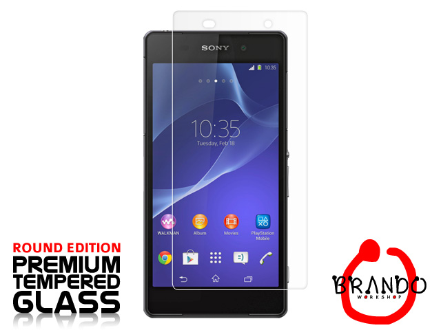 Brando Workshop Premium Tempered Glass Protector (Rounded Edition) (Sony Xperia Z2)