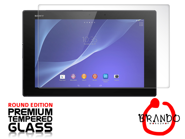 Brando Workshop Premium Tempered Glass Protector (Rounded Edition) (Sony Xperia Z2 Tablet)