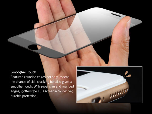 Brando Workshop Full Screen Coverage Glass Protector (iPhone 6) - Black