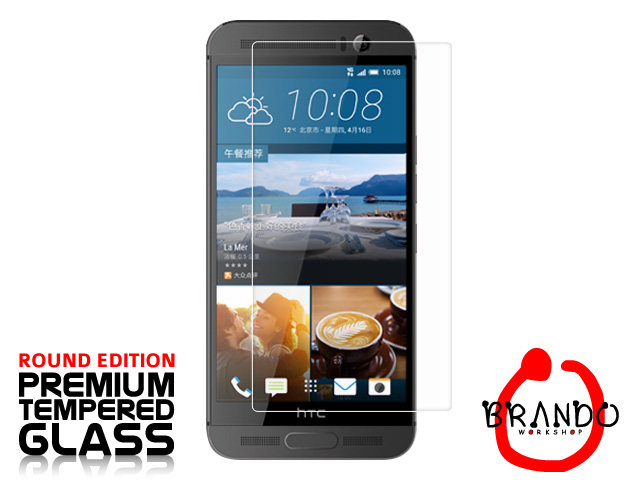 Brando Workshop Premium Tempered Glass Protector (Rounded Edition) (HTC One M9+)