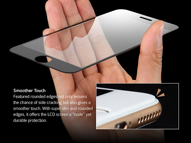 Brando Workshop Full Screen Coverage Glass Protector (iPhone 6s) - Black