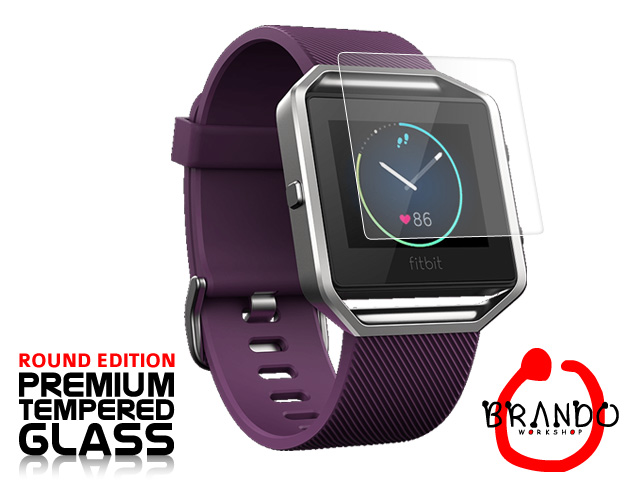 Brando Workshop Premium Tempered Glass Protector (Rounded Edition) (Fitbit Blaze)